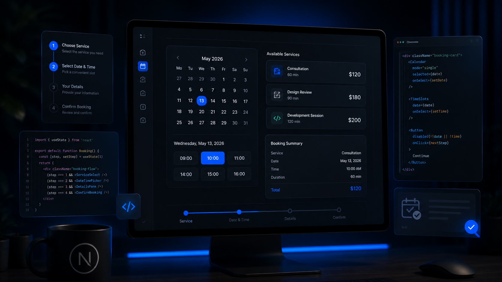 Building a Booking System with Next.js